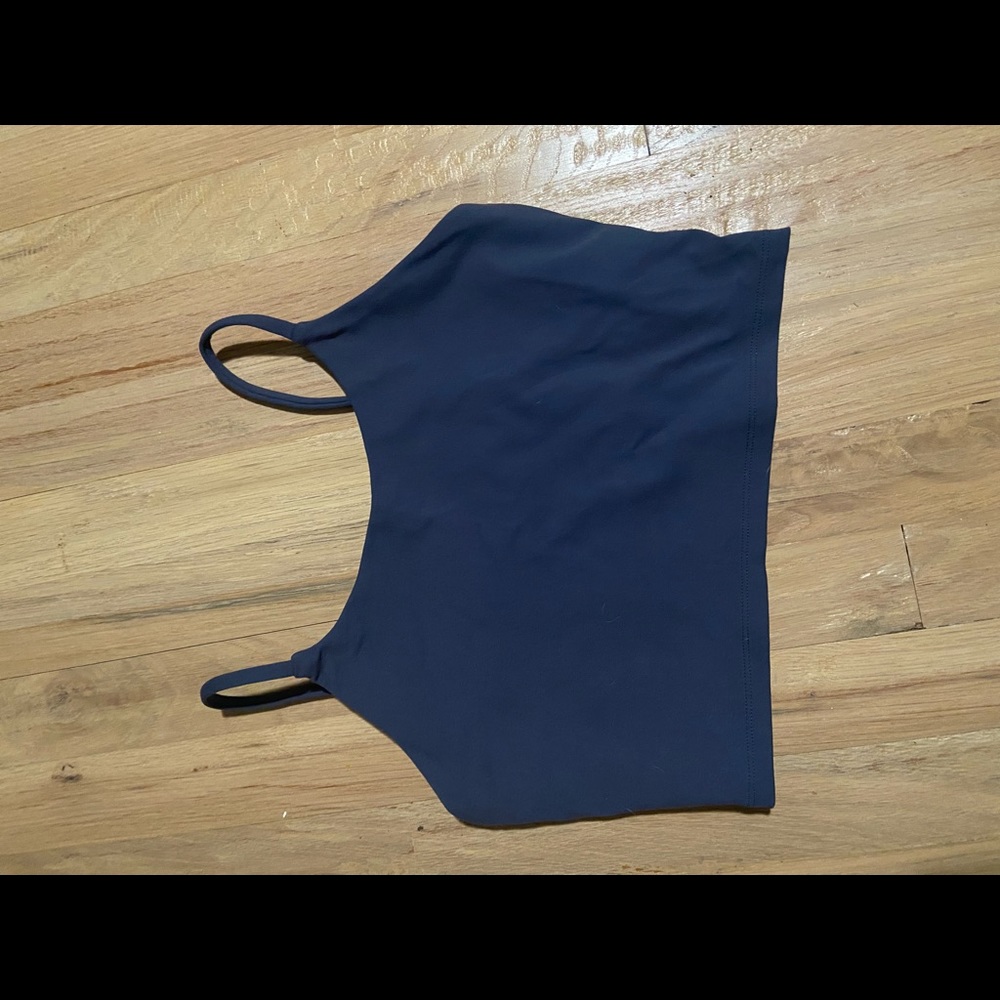 Long line sports bra/crop top